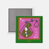 Libra Magnet Magneet (Voorkant / Achterkant)