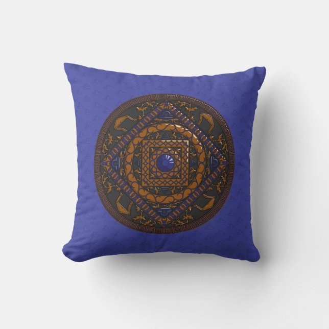 Libra Mandala Coussin (Recto)