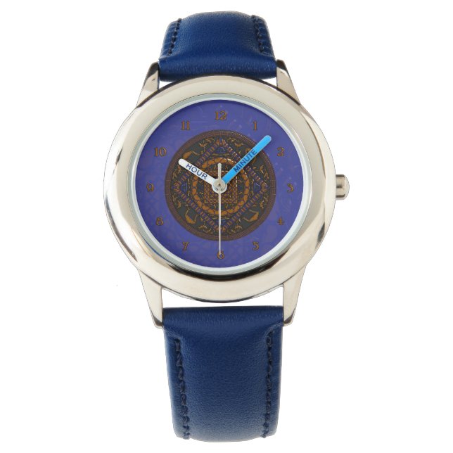 Libra Mandala Horloge (Voorkant)