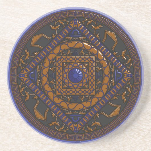 Libra Mandala Onderzetter (Voorkant)
