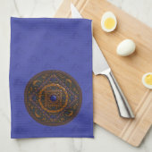 Libra Mandala Serviette main (Quart Plié)