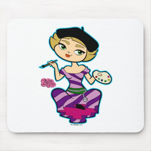 Libra Mousepad Muismat (Voorkant)