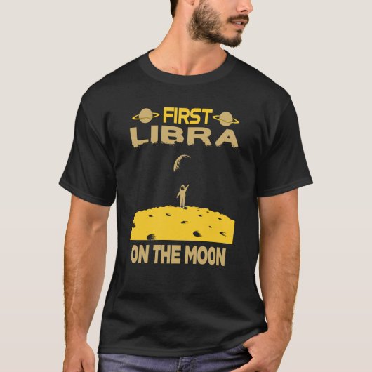 Libra On The Moon T-shirt (Voorkant)