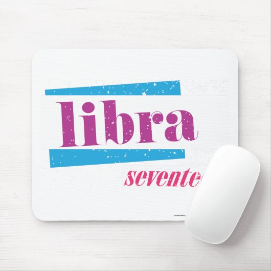 Libra Paars Muismat (Met muis)