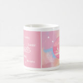 Libra Pastel Aquarelle Astrologie Zodiac Sign Mug (Centre)