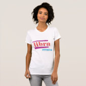 Libra Pink T-shirt (Voorkant volledig)