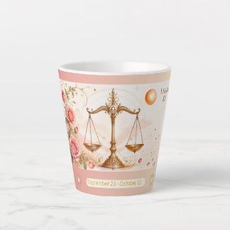 Libra Rozen Art Nouveau Kleine Latte Mok