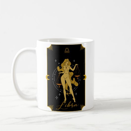Libra Saucy Signes Mug Astrologique (Gauche)