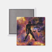 libra scales magnet (Recto/Verso)