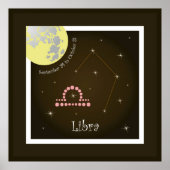 Libra Septembre 24 to October 23 Poster (Devant)