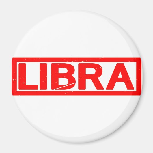 Libra Stamp Magneet (Voorkant)