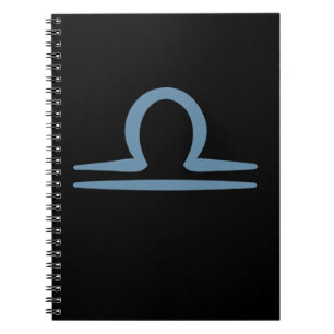 LIBRA Sterrenbeeld September Oktober Verjaardag As Notitieboek