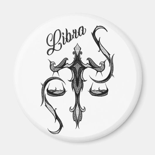 Libra Sterrensymbool Magneet (Voorkant)