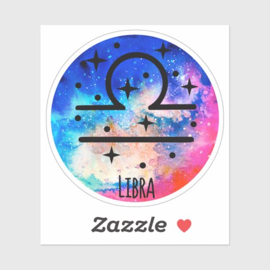 Libra Sticker (Vel)