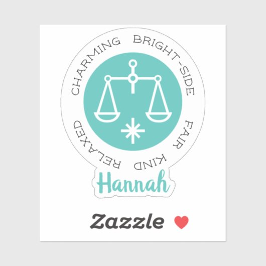 Libra Sticker (Vel)