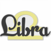 Libra Sticker (Voorkant)