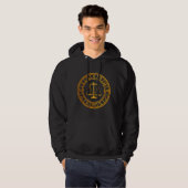 Libra sweat - shirts à capuche, Sweatshirt avec si (Devant entier)