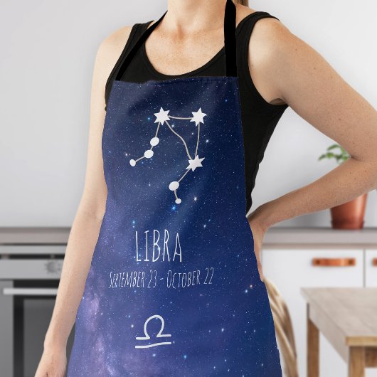 Libra | Tablier de constellation Zodiaque personna