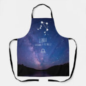 Libra | Tablier de constellation Zodiaque personna (Recto)
