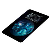 Libra-Themed Nutritional Value Magneet (Linkerzijde)