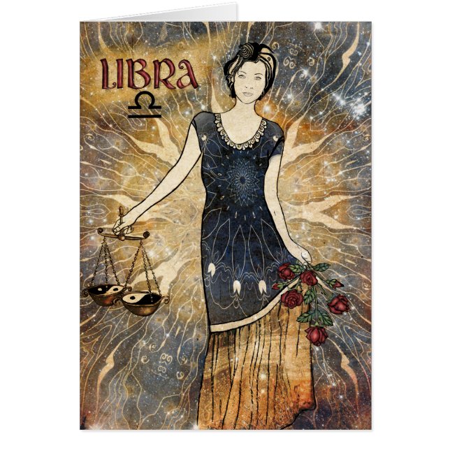 Libra Zodiac (Voorkant)