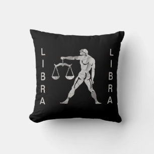 Libra Zodiac American Mojo Coussin