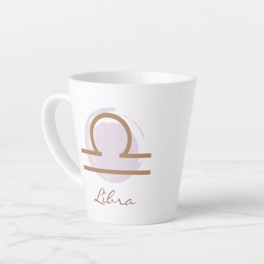 Libra Zodiac Boho Coffee Mug (Angle gauche)