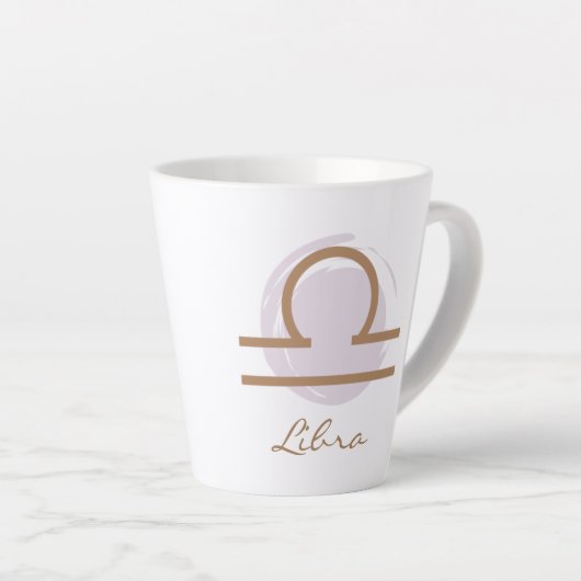 Libra Zodiac Boho Coffee Mug (Angle droit)