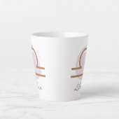 Libra Zodiac Boho Coffee Mug (Devant)
