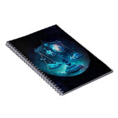 Libra Zodiac Carnet spiral (Côté Droit)