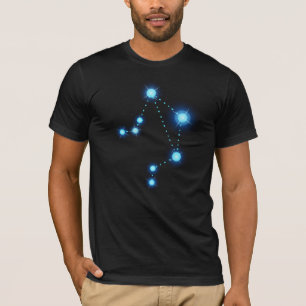 Libra Zodiac Constellation Stars T-shirt