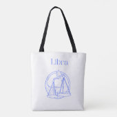 Libra Zodiac Draagtas (Achterkant)