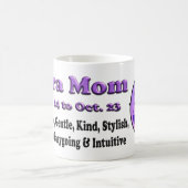 Libra Zodiac Fête des Mères Café Mug (Centre)