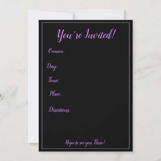 Libra Zodiac Invitations (Dos)