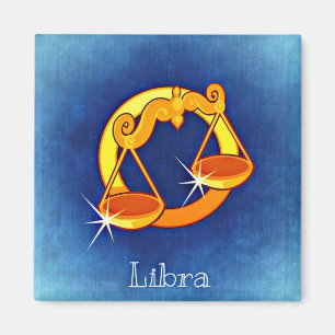 libra zodiac magnet magneet