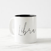 Libra Zodiac minimaliste Mug (Devant gauche)