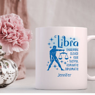 Libra Zodiac Personalized Traits Horoscope Koffiemok
