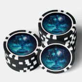 Libra Zodiac Poker Chips – Astrologie Casino Set (Opstapeling)
