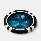 Libra Zodiac Poker Chips – Astrologie Casino Set (Enkel)