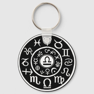 Libra - Zodiac Sleutelhanger