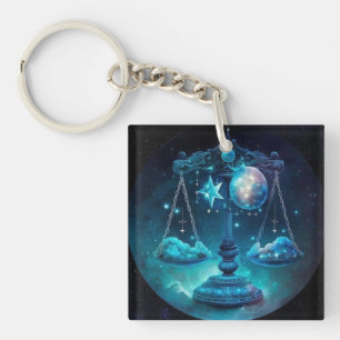 Libra Zodiac Sleutelhanger