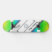 Libra Zodiac Symbol Element van Kenneth Yoncich Skateboard (Horizontaal)