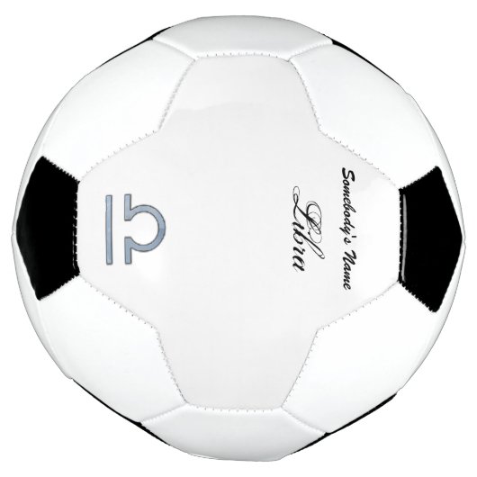 Libra Zodiac Symbol Element van Kenneth Yoncich Voetbal (Gedraaid)
