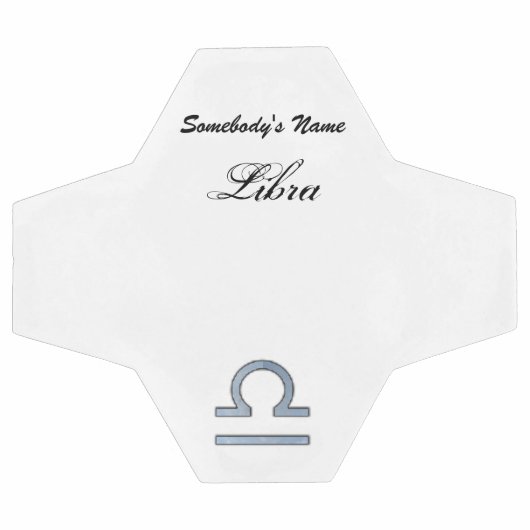 Libra Zodiac Symbol Element van Kenneth Yoncich Voetbal (Enkel)