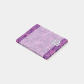 Libra Zodiac Symbol Fuchsia Pink Digital Camo Post-it® Notes (Schuin)