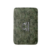 Libra Zodiac Symbol op olijfgroene digitale camo Badmat (Voorkant Verticaal)