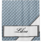 Libra Zodiac Symbol Standard by Kenneth Yoncich Douchegordijn (Voorkant)