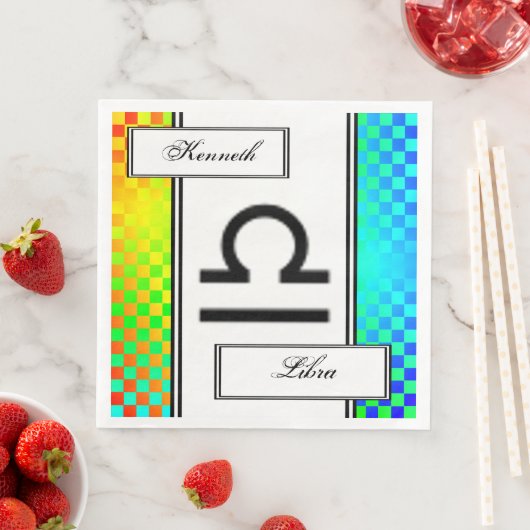 Libra Zodiac Symbol Standard by Kenneth Yoncich Servetten (Insitu)