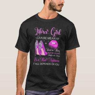 Libragier Birthday High Heels Driving Lips Butte T-shirt