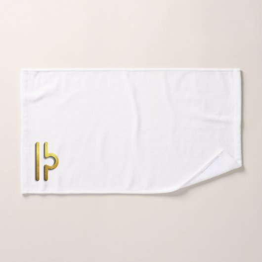 Libragoud in sneeuw bad handdoek (Handdoek)